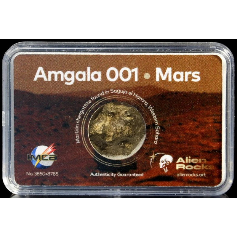 Alien Rocks Meteoriter Meteorit Amgala 001 0,16 - 0,39 gram