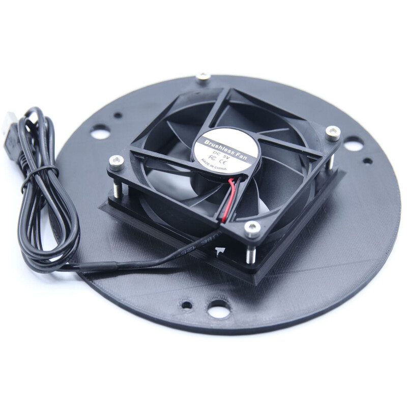 Astroprints Spegelskydd för Skywatcher Newton 6" primär spegelmontering inkl. 5V USB-fläkt