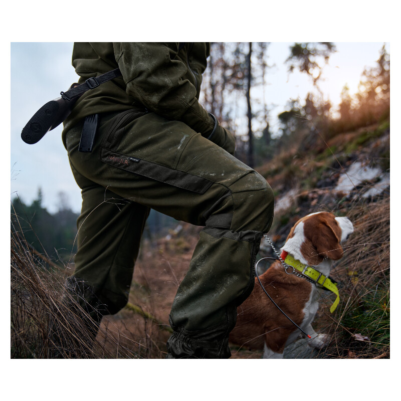 Härkila Pro Hunter Move byxa, Willow grön, storlek 48