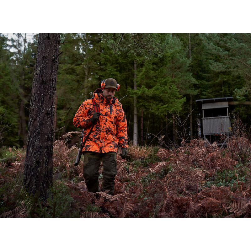 Härkila Wildboar Pro HWS Isolerad jacka, AXIS PRO®Orange Blaze, storlek 50