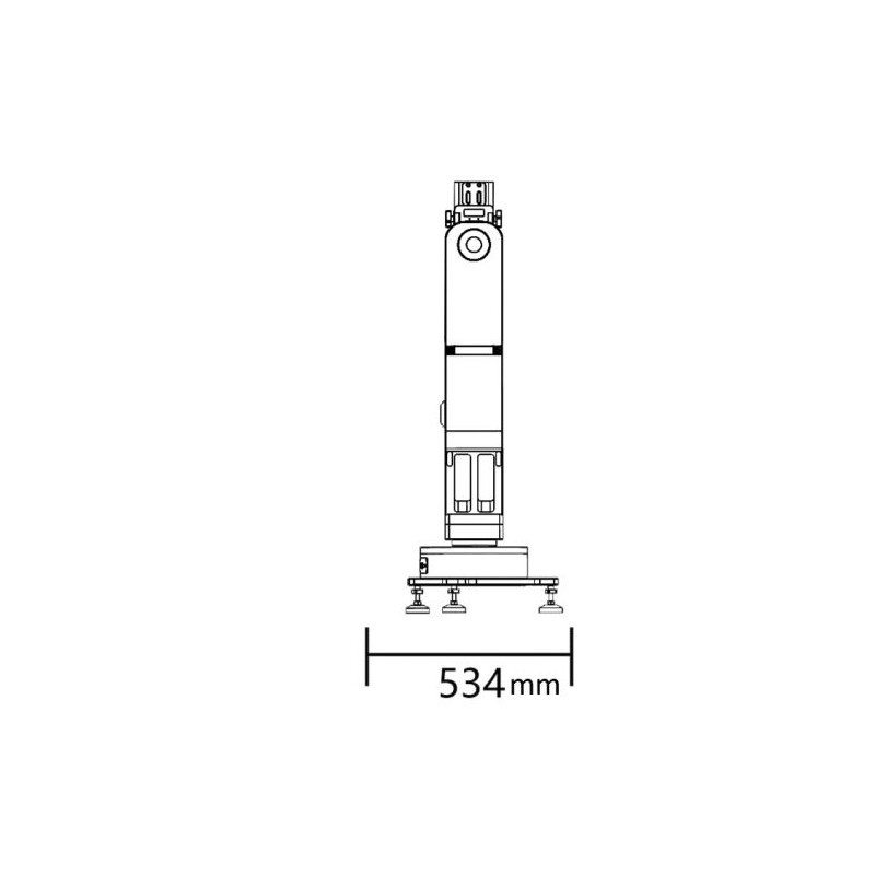 iOptron Montering HAZ130 Strain Wave Alt-AZ