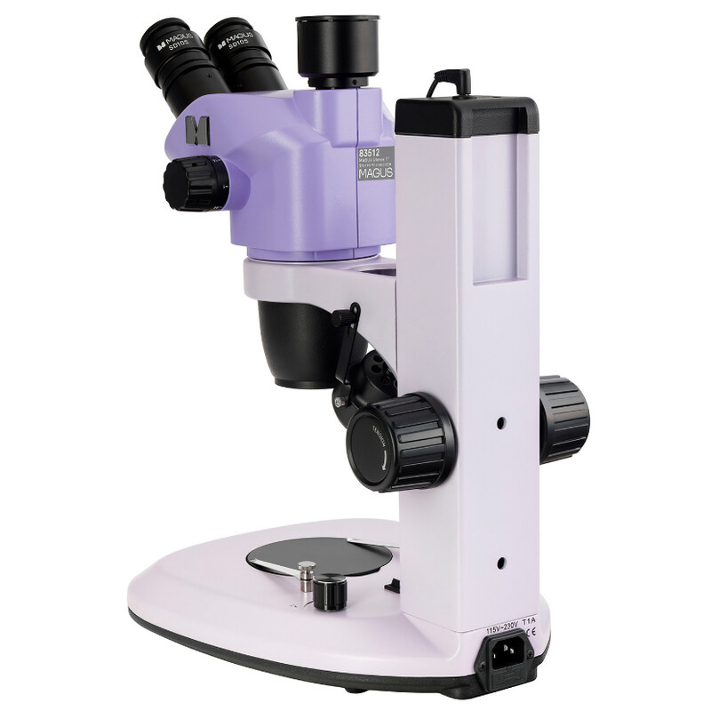 MAGUS Zoom-stereomikroskop 7T 6.7x-45x trino Greenough 3W LED