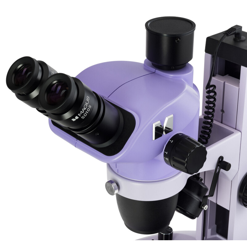 MAGUS Zoom-stereomikroskop 7T 6.7x-45x trino Greenough 3W LED