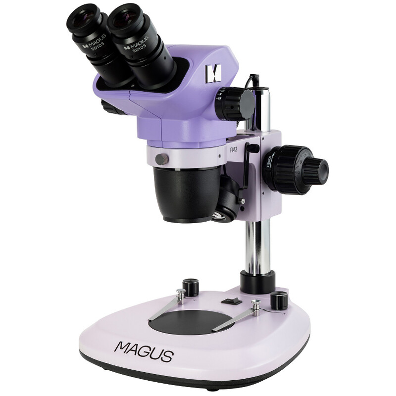 MAGUS Zoom-stereomikroskop 8B 6.5x-55x bino Greenough 3W LED