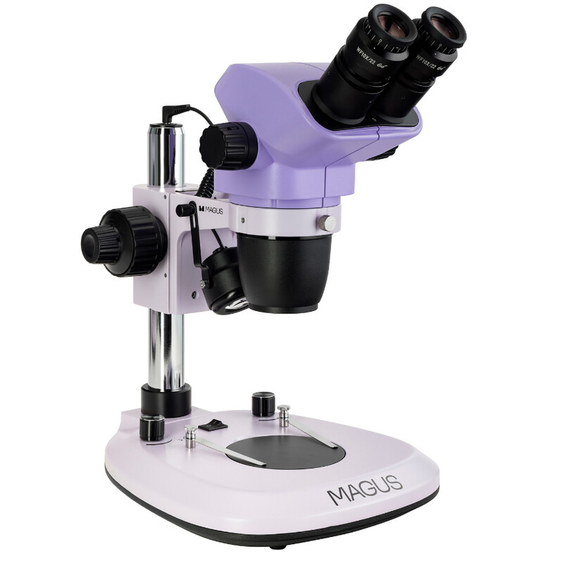 MAGUS Zoom-stereomikroskop 8B 6.5x-55x bino Greenough 3W LED