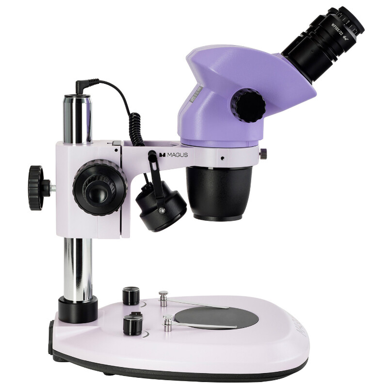 MAGUS Zoom-stereomikroskop 8B 6.5x-55x bino Greenough 3W LED