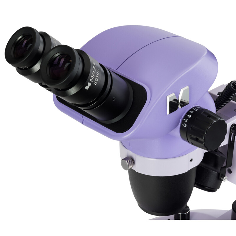 MAGUS Zoom-stereomikroskop 8B 6.5x-55x bino Greenough 3W LED