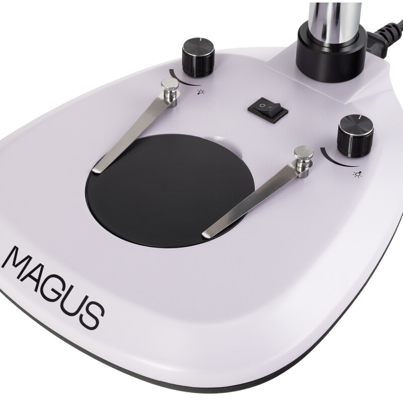 MAGUS Zoom-stereomikroskop 8T 6.5x-55x trino Greenough 3W LED