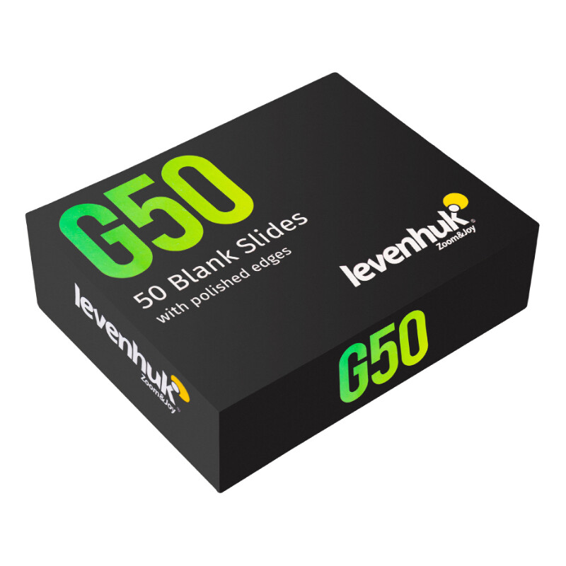 Levenhuk Objektglas G50 50 stycken
