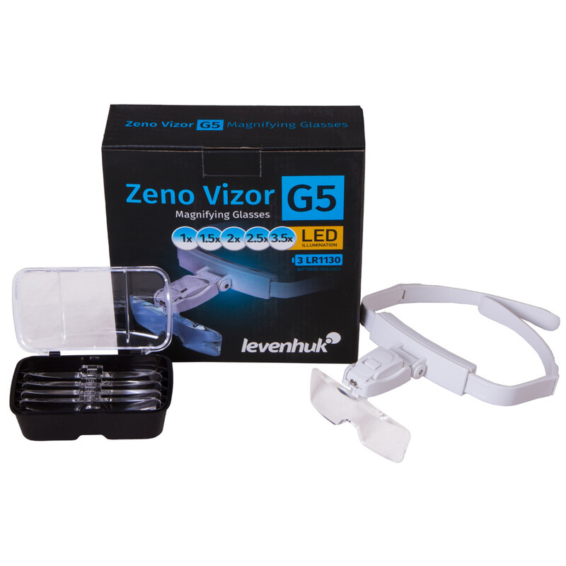 Levenhuk Lupp Zeno Vizor G5 3,5x LED