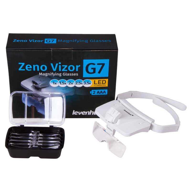 Levenhuk Lupp Zeno Vizor G7 3,5x LED