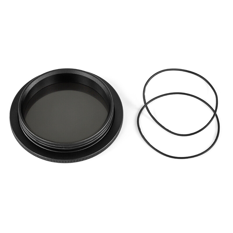 Omegon Solfilter 50mm für ZWO Seestar S50 sowie Ferngläser