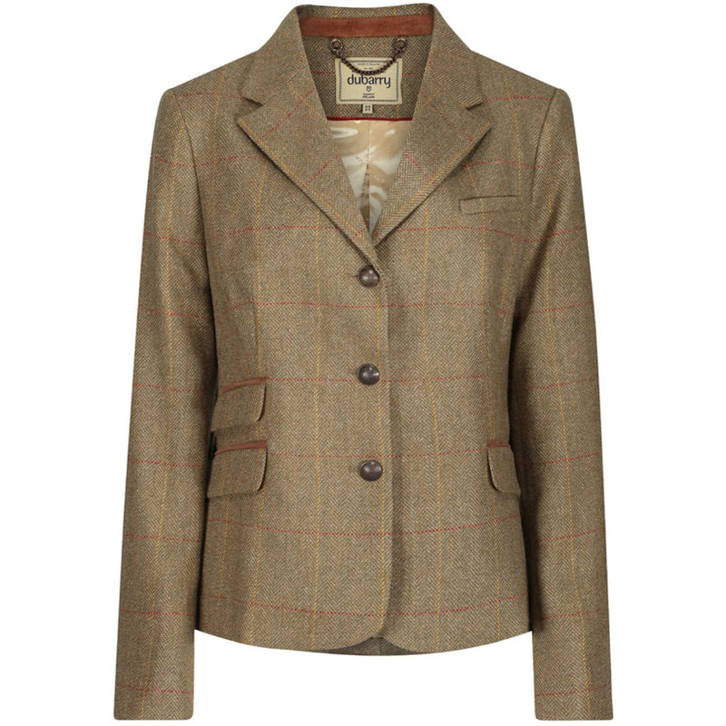 Dubarry of Ireland Buttercup Elm tweedkavaj storlek 38