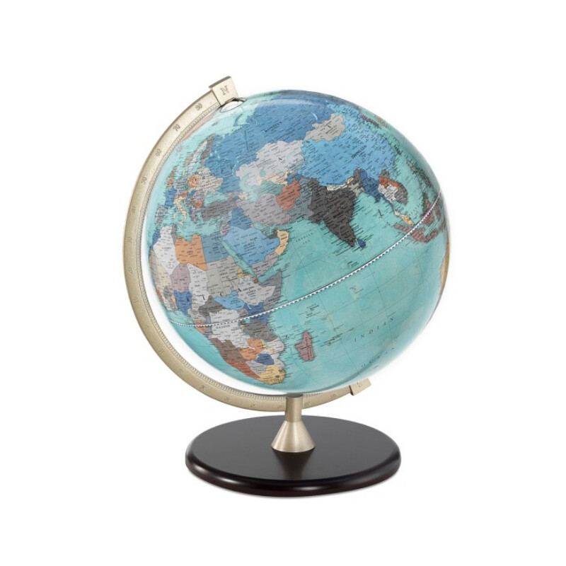 Zoffoli living Glob James Cook Acquamarina 33cm
