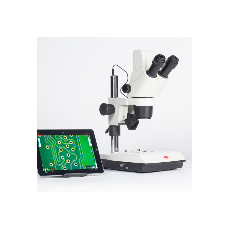 Motic Mikroskop SMZ-171iX, digital, 7.5x-50x, w.d. 110mm, 4 MP, 1/3", Wifi/Lan