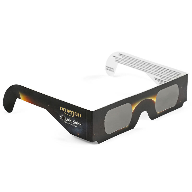 Omegon Solförmörkelseglasögon Solar Eclipse Glasses Solar Safe