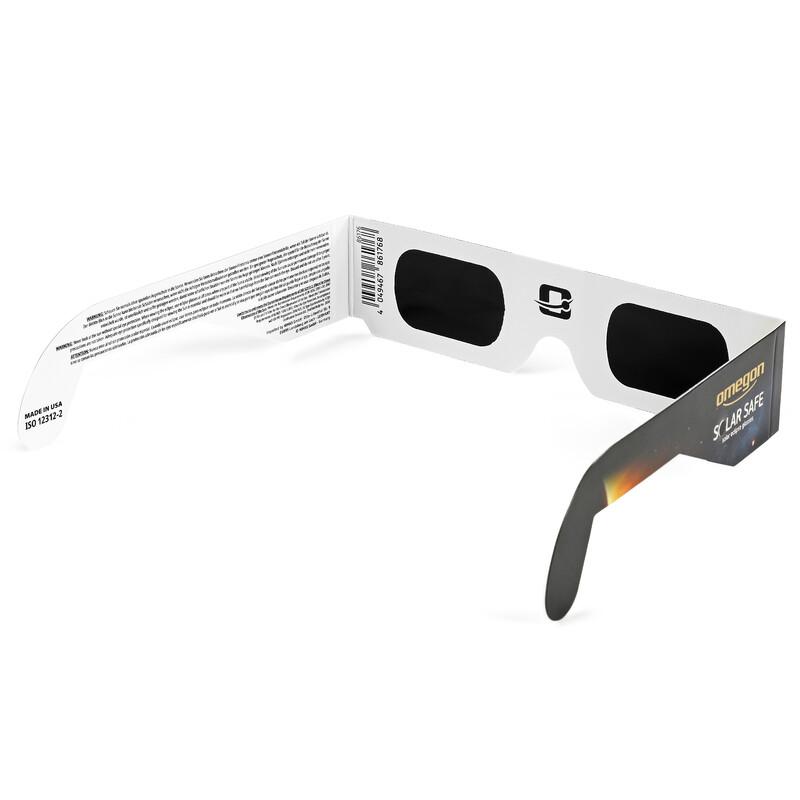 Omegon Solförmörkelseglasögon Solar Eclipse Glasses Solar Safe