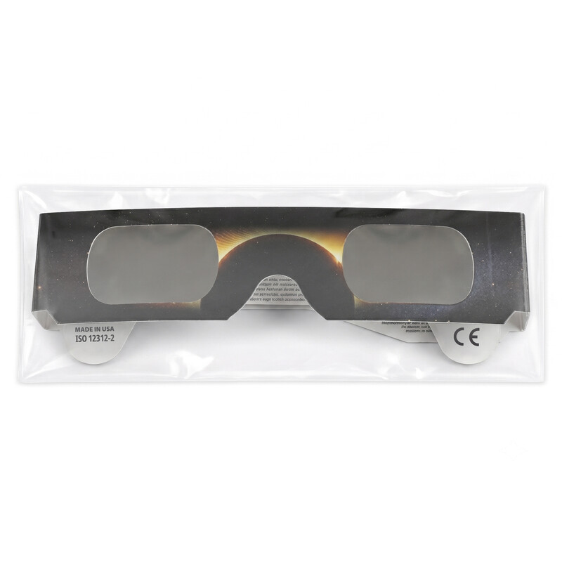 Omegon Solförmörkelseglasögon Solar Eclipse Glasses Solar Safe