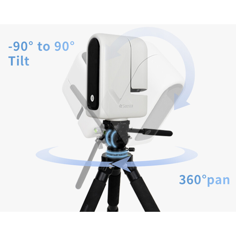 ZWO Kolfiber-trebensstativ TC20+TH10 für Seestar Smart Telescope