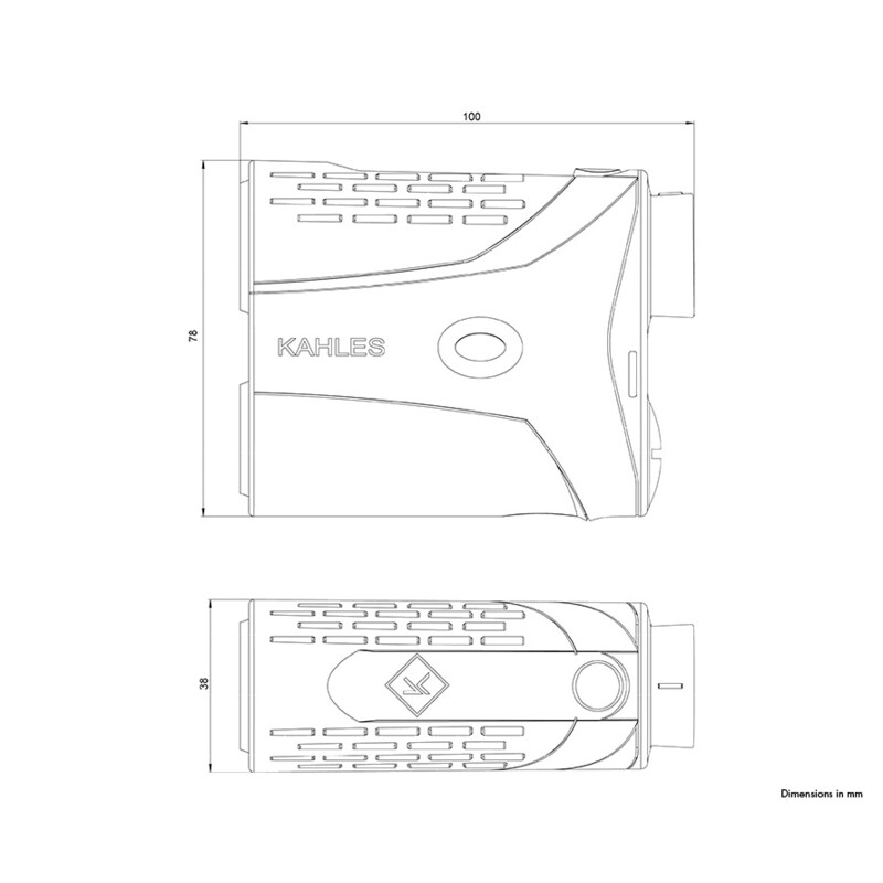Kahles Avståndsmätare Helia RF-M 7x25