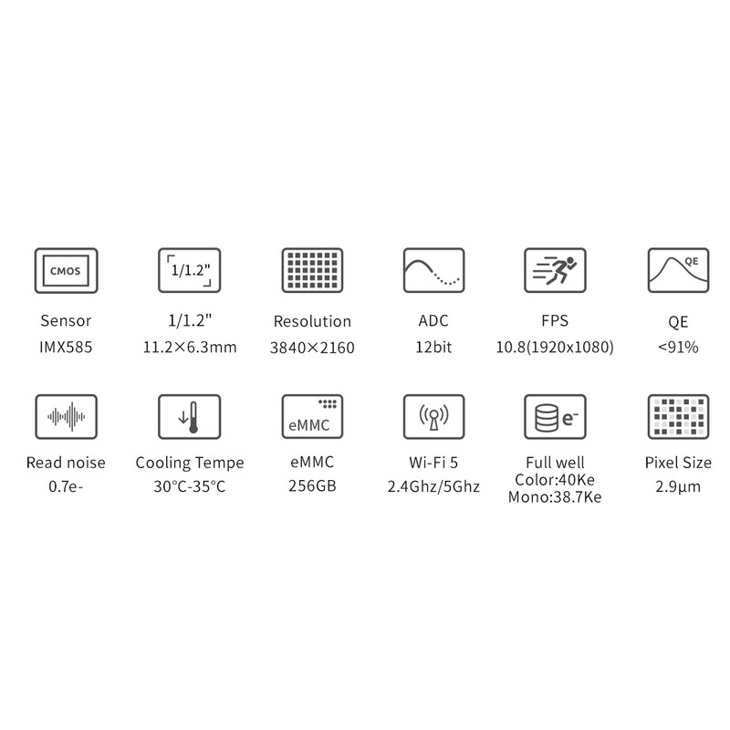 ZWO Kamera ASI 585 MC-Air Color