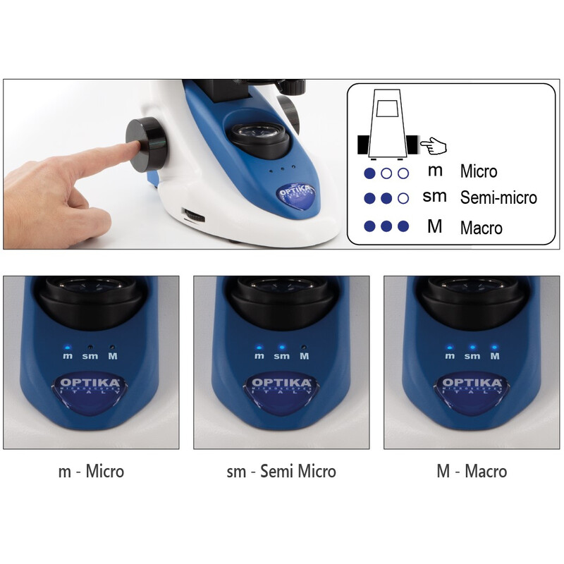 Optika , mikroskop, B-190TBPL+, digital, 5 MP, USB, 30 fps, 40-1000X, PLAN