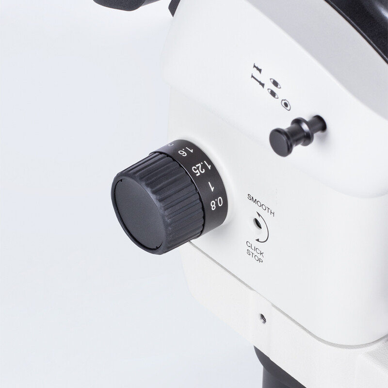 Motic Zoom-stereomikroskop SM7TR-P APO1X, trino, 8-56X, wd 81 mm, 7:1