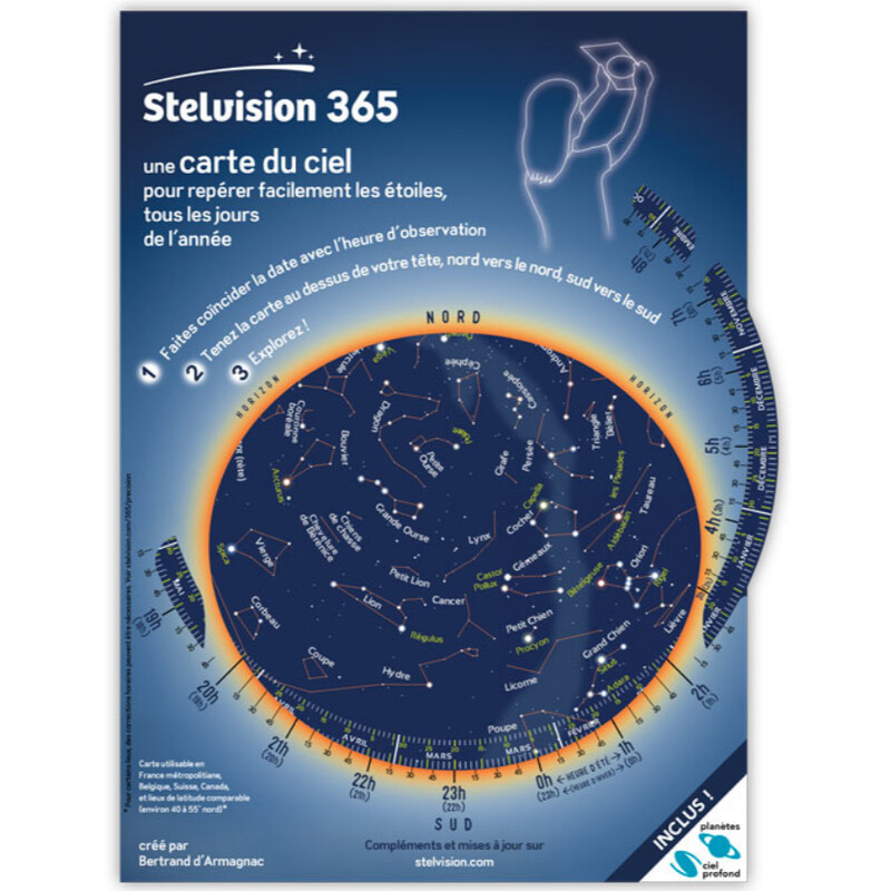 Stelvision Stjärnkarta 365