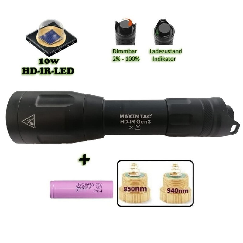 Maximtac HD-IR Gen 3 LED-IR-lampa