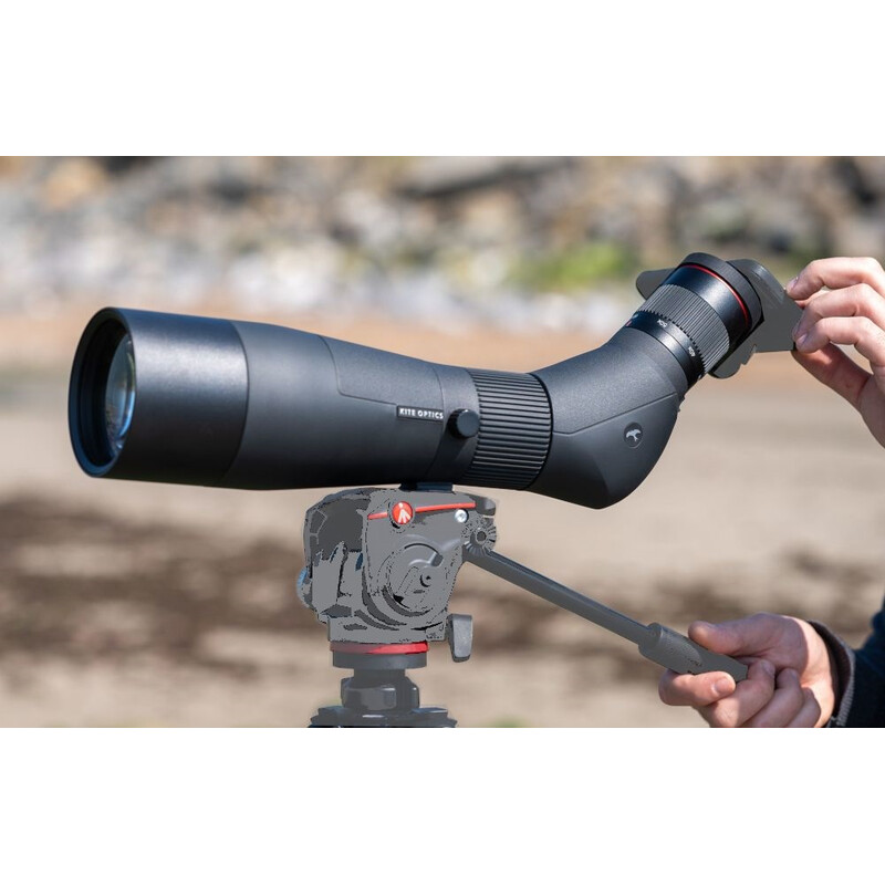 Kite Optics Kompakt tubkikare SP-85 HD II & 30-60x vario-okular
