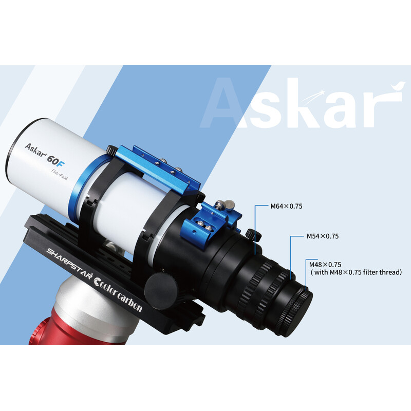 Askar Apokromatisk refraktor AP 60/408 60F Flatfield