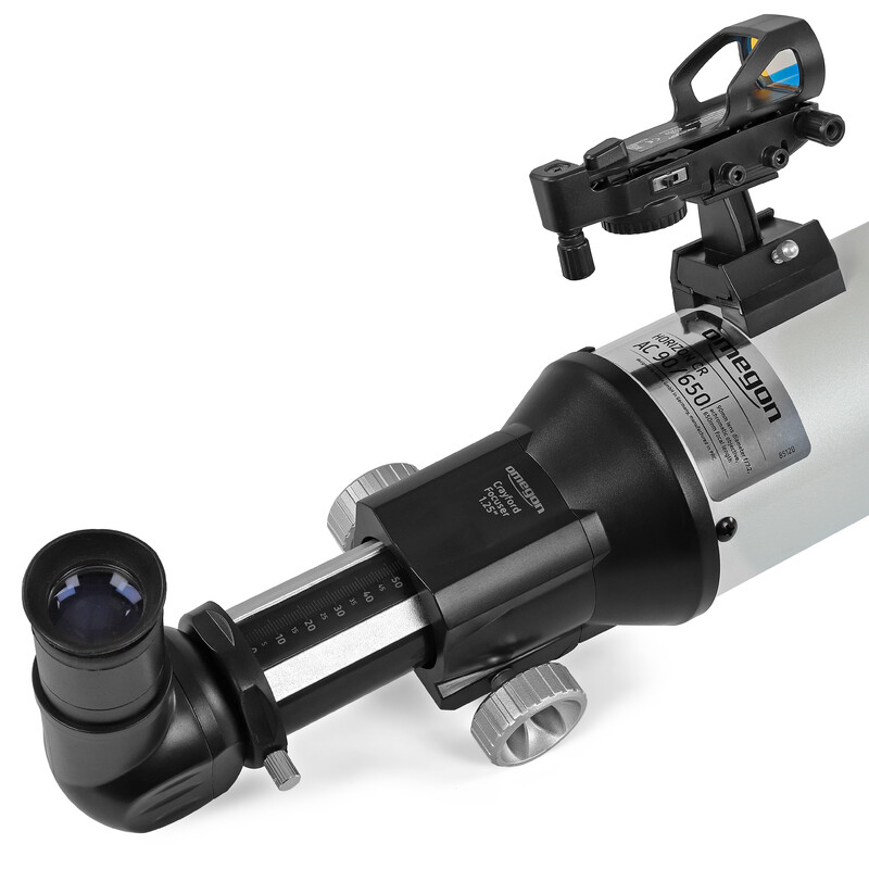 Omegon Teleskop AC 90/650