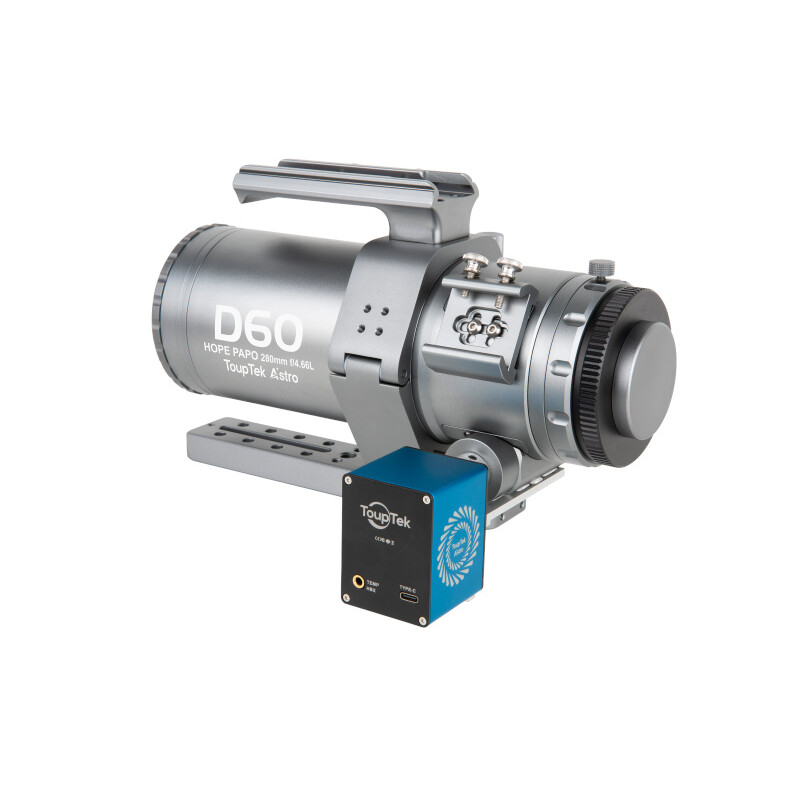 ToupTek Apokromatisk refraktor HOPE D60 60/280 Tilter