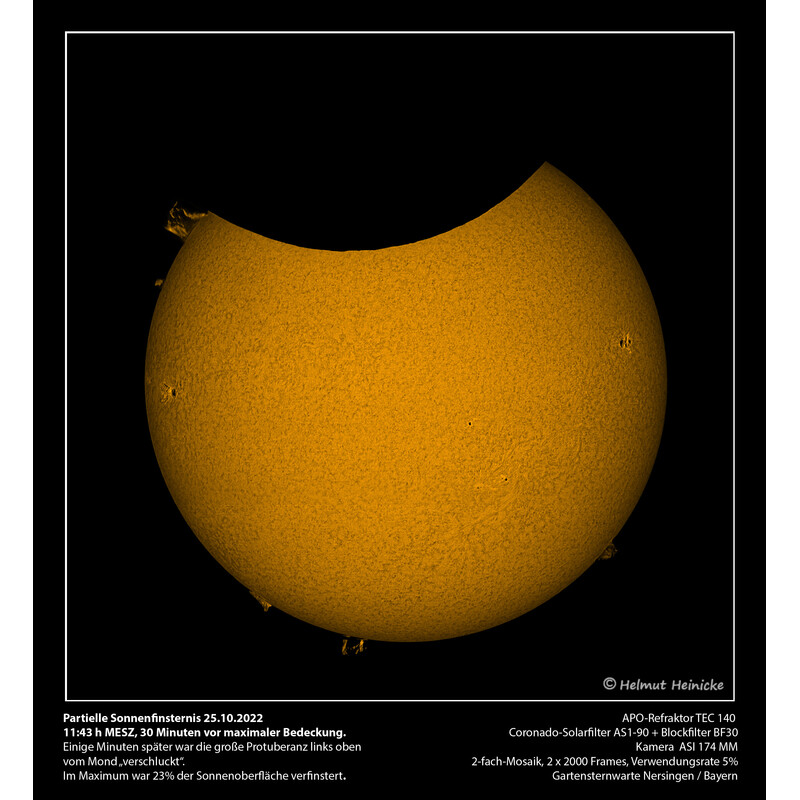 TEC apokromatisk refraktor AP 140/980 f/7 140FL