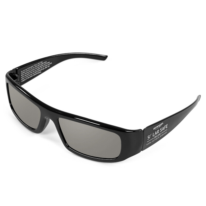 Omegon Solförmörkelseglasögon Sonnenfinsternis-Brille Solar Safe Deluxe