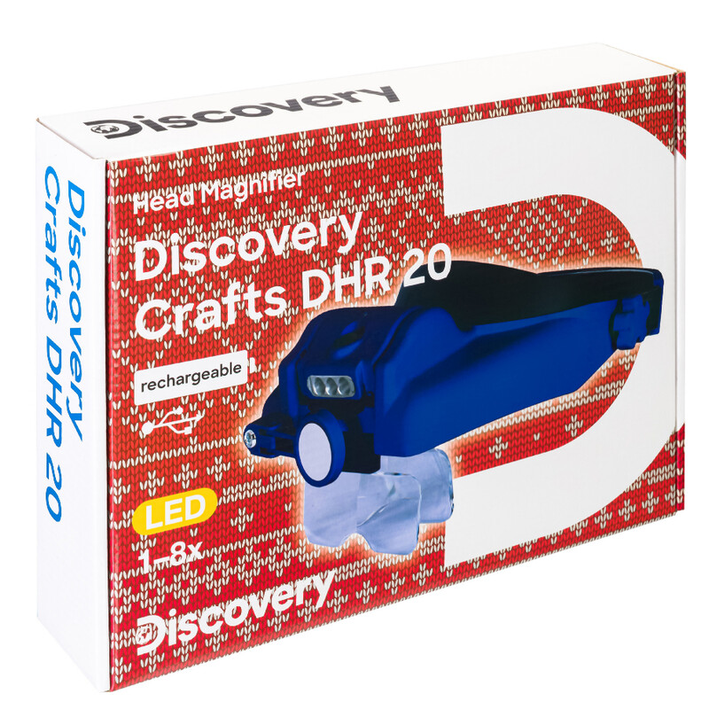 Discovery Lupp Crafts DHR 20 1/1,5/2/2,5/3,5/8x 100x43 LED