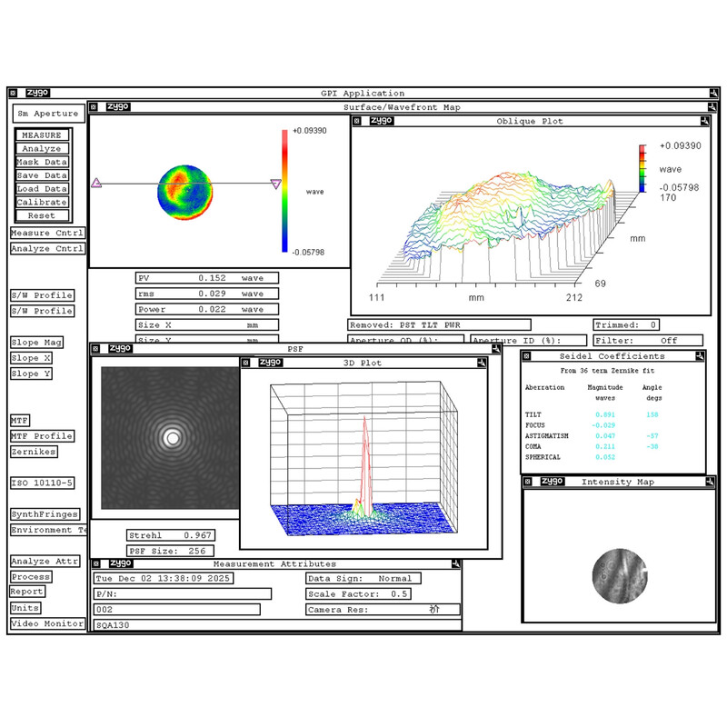 Askar Apokromatisk refraktor AP 130/624 SQA130