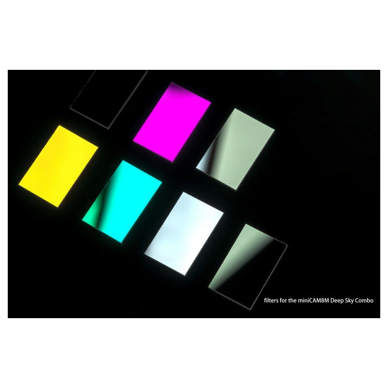 QHY Filter LRGB + 3 nm SHO miniCam8