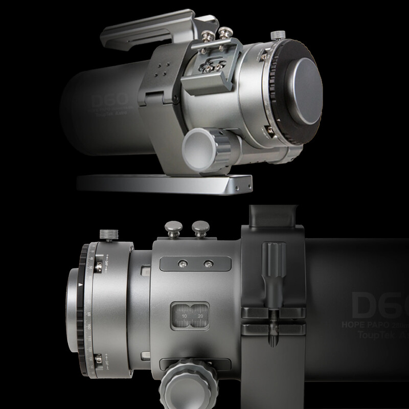 ToupTek Apokromatisk refraktor HOPE D60 60/280 Tilter