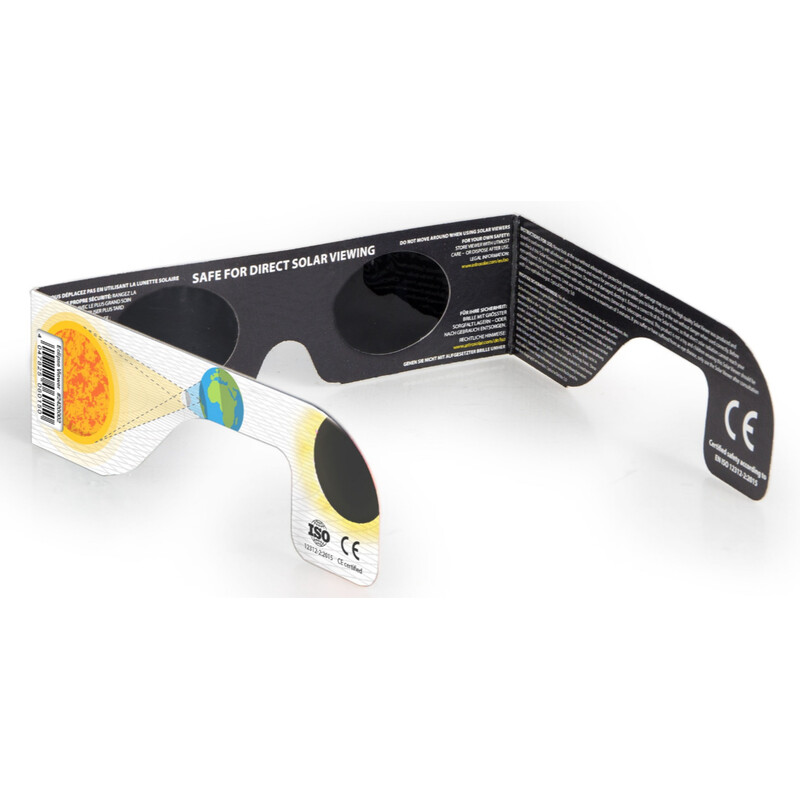 Baader Solförmörkelseglasögon Sonnenfinsternis-Brille Sofi Solar Viewer AstroSolar® Silver/Gold
