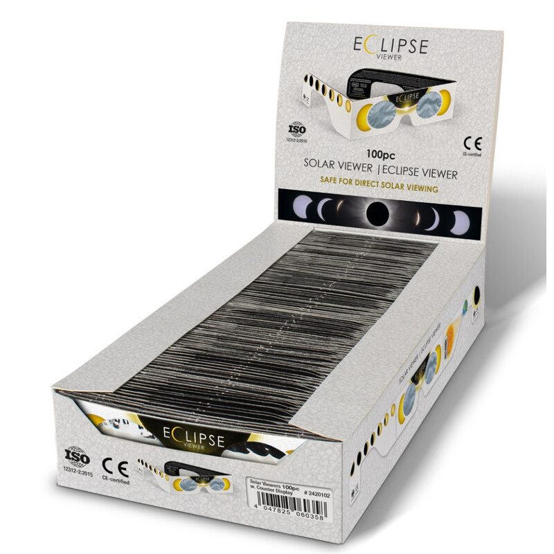 Baader Solförmörkelse Sofi observationsglasögon Solar Viewer AstroSolar® 100 stycken