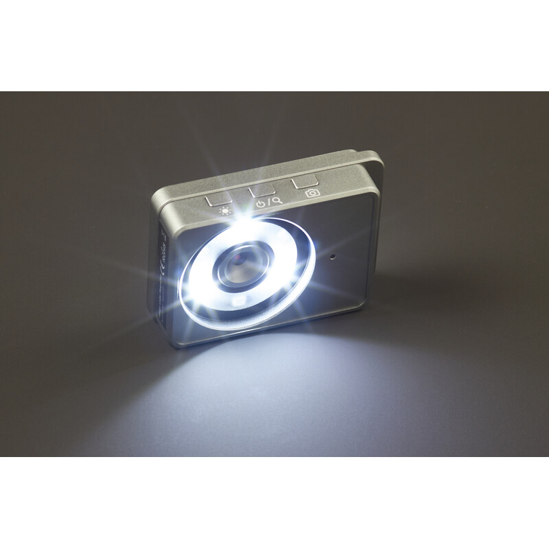 FPS Magic Loupe Cube elektronisk lupp – kompakt, 7x till 19x zoom, UV-ljus och 2,4-tums skärm