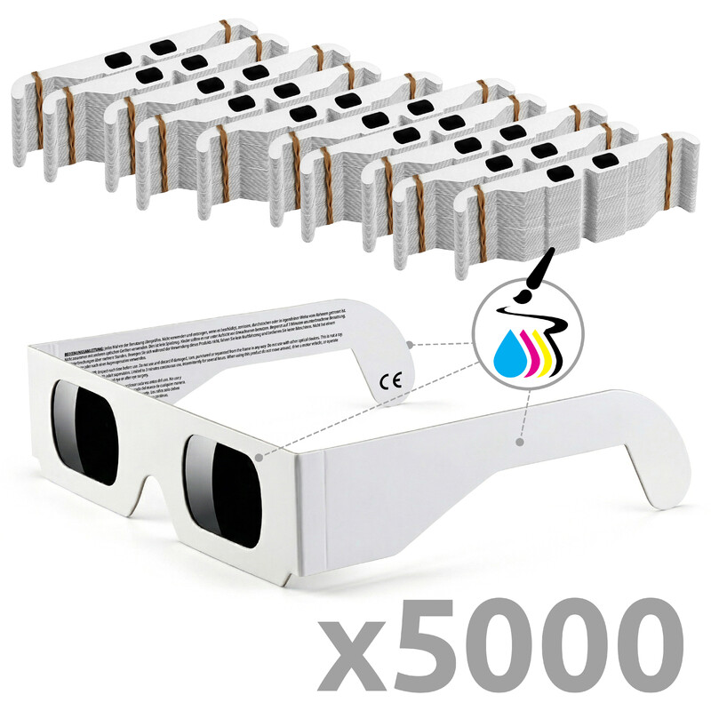 Omegon Solförmörkelseglasögon OEM Solar Safe 5 000 st.