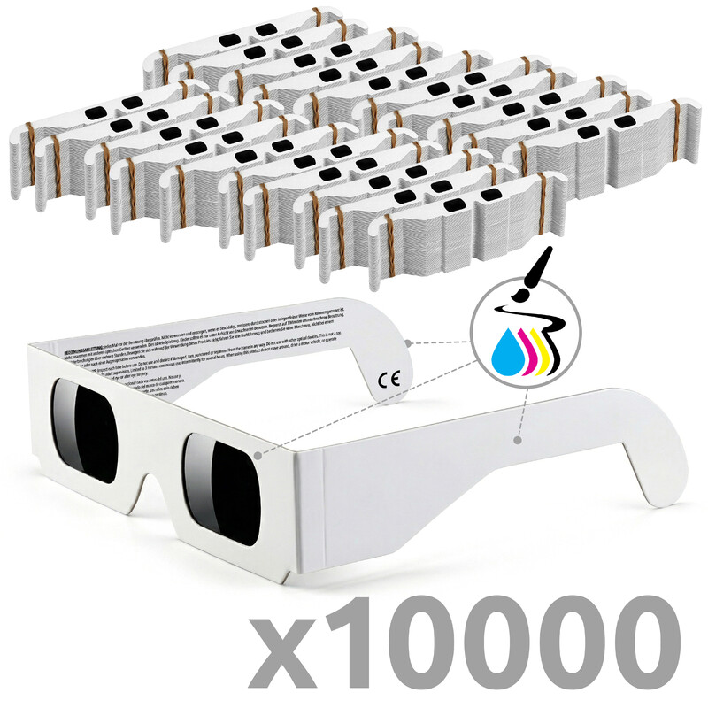 Omegon Solförmörkelseglasögon OEM Solar Safe 10 000 st.