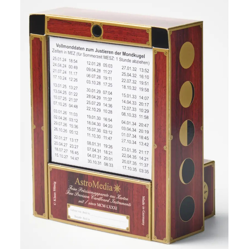 AstroMedia Byggsats Månklockan