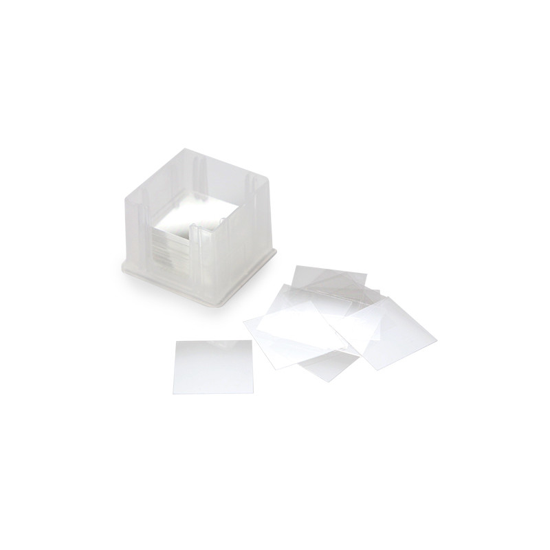Euromex Skyddsglas, 18 x 18 mm, 100 st