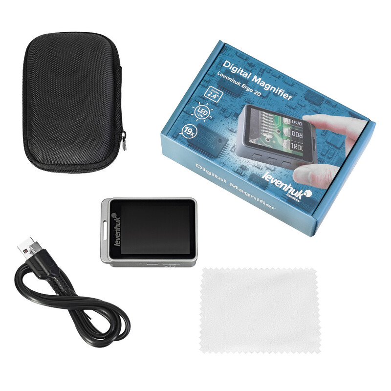 Levenhuk Lupp Ergo 20 Digital 7x, 12x, 19x LED