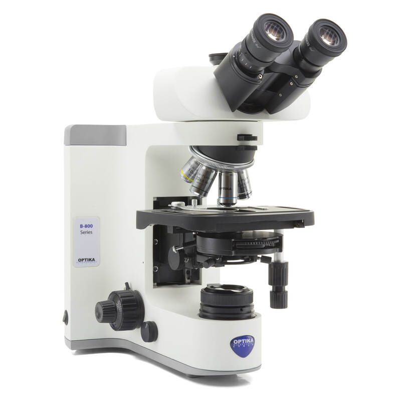 Optika Mikroskop B-810PH, trino, HF, PH, (DF), infinity, plan, 100-1000x, LED