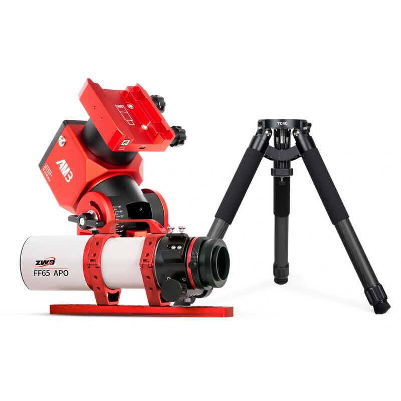 ZWO Apokromatisk refraktor AP 65/416 FF65 AM3N TC40