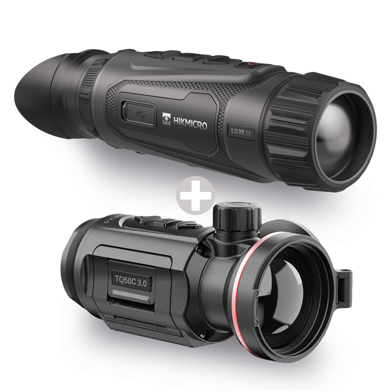 HIKMICRO värmekamera för nattjakt, Thunder TQ50C 3.0 + Lynx LQ35 3.0